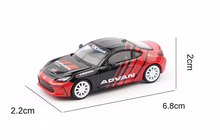 Load image into Gallery viewer, XCARTOYS 1:64 JDM GR86 Advan Racing Sports Model Diecast Metal Car New
