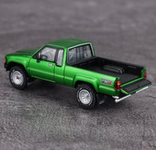 Load image into Gallery viewer, GCD 1:64 1985 Green Hilux Xtra Cab Pickup Truck Model Diecast Metal Car New Collection
