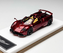 Load image into Gallery viewer, HH 1:64 Red Carbon Huayra Tricolore Convertible Model Diecast Metal Car New Collection
