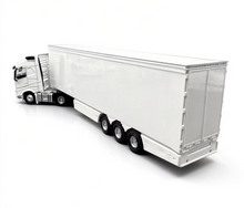 Load image into Gallery viewer, 1:76 White FH4 Refrigerated Container Truck Model Diecast Metal Car New Collection
