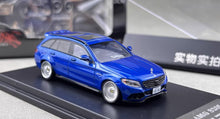 Load image into Gallery viewer, DCM 1:64 Blue VIP C63S AMG S205 Wagon Touring Sports Model Diecast Metal Car
