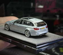 Load image into Gallery viewer, Mortal 1:64 Silver F81 M3 CS Wagon Touring Sports Model Diecast Metal Car New Collection
