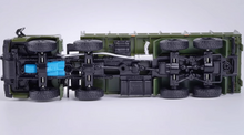 Load image into Gallery viewer, JKM 1:64 Military Green HOWO 8x8 Personnel Carrier Truck Model Diecast Metal
