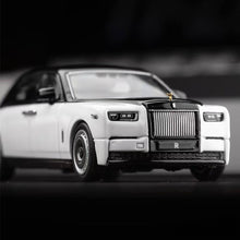 Load image into Gallery viewer, Banana 1:64 Black White Phantom VIII Centenary Model Diecast Metal Car New Collection
