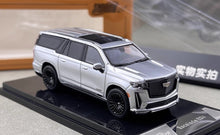 Load image into Gallery viewer, Shadow 1:64 Silver Escalade Full Sized SUV ESV Model Diecast Metal Car New Collection
