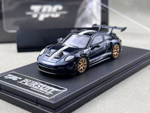 Load image into Gallery viewer, TPC 1:64 Blue 911 GT3 RS 992 Pursuit Sports Model Diecast Metal Car New Collection
