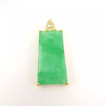 Load image into Gallery viewer, Nature Jade Green Pendant Necklace Gift Jewelry charm Blessing Lucky New Fortune
