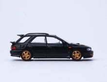 Load image into Gallery viewer, ATS 1:64 Black IMPREZA WRX STI GC Wagon Sport Open Model Diecast Metal Car New Collection

