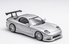 Load image into Gallery viewer, Mortal 1:64 Silver RX-7 FD Veilside Racing Sports Model Diecast Metal Car New Collection
