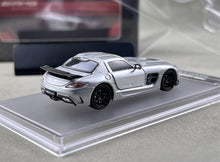 Load image into Gallery viewer, FW 1:64 Silver SLS BS Coupe Sports Open Model Diecast Metal Car New Collection
