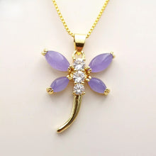 Load image into Gallery viewer, Nature Jade Draganfly Pendant Necklace Gift For Woman Jewelry charm Blessing D
