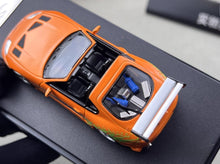 Load image into Gallery viewer, FS 1:64 Orange Supra A80 Convertible Sports Model Diecast Metal Car New Collection
