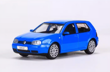 Load image into Gallery viewer, GCD 1:64 Blue VW Golf MK4 GTI 4 Doors Sports Model Diecast Metal Car New Collection
