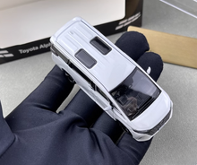 Load image into Gallery viewer, Model1 1:64 White Alphard AH40 MPV Mini Van Model Metal Diecast Car New Collection
