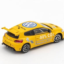 Load image into Gallery viewer, GCD 1:64 Yellow VW Scirocco R Coupe Racing Sports Diecast Model Metal Car New Collection
