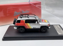 Load image into Gallery viewer, SH 1:64 Silver FJ Cruiser Off Road SUV Sports Model Diecast Metal Car New Collection
