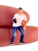 Load image into Gallery viewer, 1:64 Painted Figure Model Miniature Resin Diorama Camera Man Pretty Girl Boy Toy
