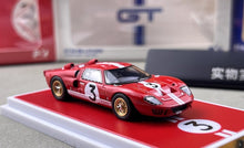 Load image into Gallery viewer, FY 1:64 Red #3 GT40 MK1 MK2 Coupe Racing Sports Model Diecast Metal Car New Collection
