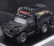 Load image into Gallery viewer, MK 1:64 HEC Black H2 Fire Dep. Rescue Vehicle ORV Model Diecast Metal Car New Collection
