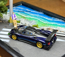 Load image into Gallery viewer, CM 1:64 Blue Zonda R Racing Sports Model Diecast Metal Car New Collection
