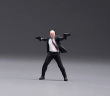 Load image into Gallery viewer, 1:64 Painted Figure Model Miniature Resin Diorama Toy Sand Bodyguard Security BN
