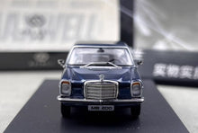 Load image into Gallery viewer, Maxwell 1:64 Blue W114 200 Strich 8 Classic Sedan Model Diecast Metal Car New Collection
