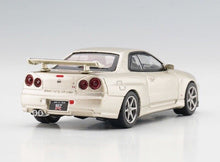 Load image into Gallery viewer, MINIGT 1:64 Gold Skyline GTR Racing Sports Model Toy Metal Car 348
