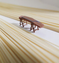 Load image into Gallery viewer, 1:64 Painted Figure Model Miniature Resin Diorama Sand Antiquities Pipa Guzheng
