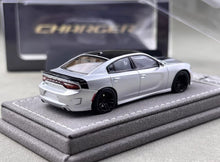 Load image into Gallery viewer, Elite 1:64 Silver Charger SRT Engine Sedan Sports Model Diecast Metal Car New Collection
