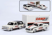 Load image into Gallery viewer, Maisto 1:64 1979 K5 Blazer Trailer 1968 Camaro Z28 Model Toy Metal Car BN
