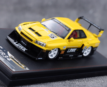 Load image into Gallery viewer, SW 1:64 Yellow Black Skyline GTR ER34 LBWK #5 Sports Model Diecast Metal Car

