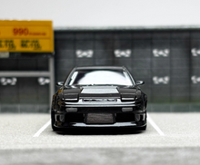 Load image into Gallery viewer, MT 1:64 JDM Black Silvia S13 180SX Type X Sports Model Diecast Metal Car New
