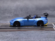 Load image into Gallery viewer, YM 1:64 Blue Miata MX5 Pandem Roadster Convertible Model Diecast Resin Car New
