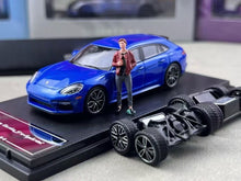 Load image into Gallery viewer, Liberty 1:64 Blue Panamera Turbo S Figure Sports Model Diecast Metal Car New Collection
