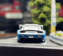 Load image into Gallery viewer, MINIGT 1:64 White Blue Mazda RX7 LB IMSA Sports Model Diecast Metal Car New Collection
