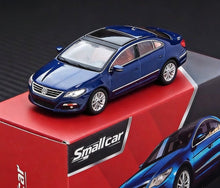 Load image into Gallery viewer, SC 1:64 Blue VW CC Sedan Sports Model Diecast Metal Car New Collection
