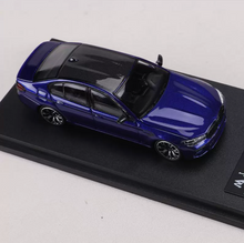 Load image into Gallery viewer, MJ 1:64 Blue M5 F90 Luxury Sedan Sports Model Diecast Metal Car New Collection
