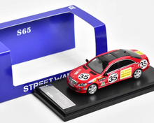 Load image into Gallery viewer, SW 1:64 Red Pig S65 #35 Sedan Sports Model Diecast Metal Car New Collection
