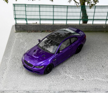 Load image into Gallery viewer, Fine 1:64 Purple M3 E92 Coupe Sports Model Diecast Metal Car New Collection
