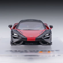 Load image into Gallery viewer, CM 1:64 Orange Black 765LT Super Racing Sports Model Toy Diecast Metal Car BN
