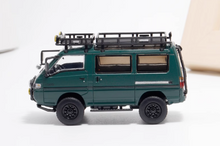 Load image into Gallery viewer, Autobots 1:64 Dark Green 4WD Delica L300 Camper Van Model Diecast Metal Car
