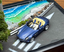 Load image into Gallery viewer, Minigt 1:64 Blue Alpina Z8 Convertible Sports Model Diecast Metal Car New Collection

