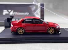 Load image into Gallery viewer, FY 1:64 Red Lancer EVO Evolution 9 IX Widebody Sports Model Diecast Metal Car
