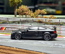 Load image into Gallery viewer, CG 1:64 Black C63 BS Coupe W204 Widebody Sports Model Diecast Metal Car New Collection

