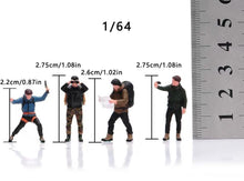Load image into Gallery viewer, 1:64 Painted Figure Model Miniature Resin Diorama Sand Climber Set Puppet Man
