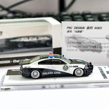 Load image into Gallery viewer, PSC 1:64 Charger Brawler Police Widebody Sport Model Diecast Metal Car Box New Collection
