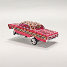 Load image into Gallery viewer, 97m 1:64 Pink Rose 1964 Impala Low Rider Sports Model Diecast Metal Car New Collection
