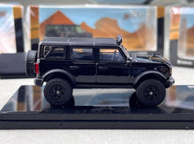 Load image into Gallery viewer, Shadow 1:64 Black Bronco ORV SUV 4 Doors Sports Model Diecast Metal Car New Collection
