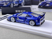 Load image into Gallery viewer, DK 1:64 Blue Pilot LBWK F40 #56 Racing Sports Model Diecast Metal Car New Collection
