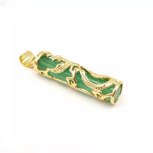 Load image into Gallery viewer, Nature Jade Phoenix Pendant Necklace Gift Jewelry charm Blessing Lucky Fortune m
